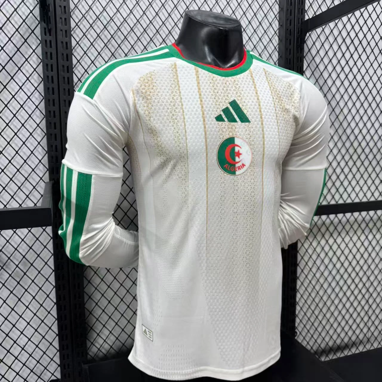 2026-27 Algeria Home Long-Sleeve Jersey - Player Version view 7