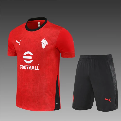 2025-26 AC Red Short Sleeve Training Jersey