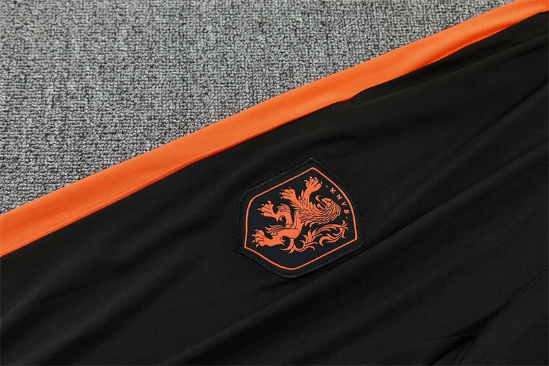 2026-27 Netherlands Royal Orange Half-Zip Training Jersey view 6