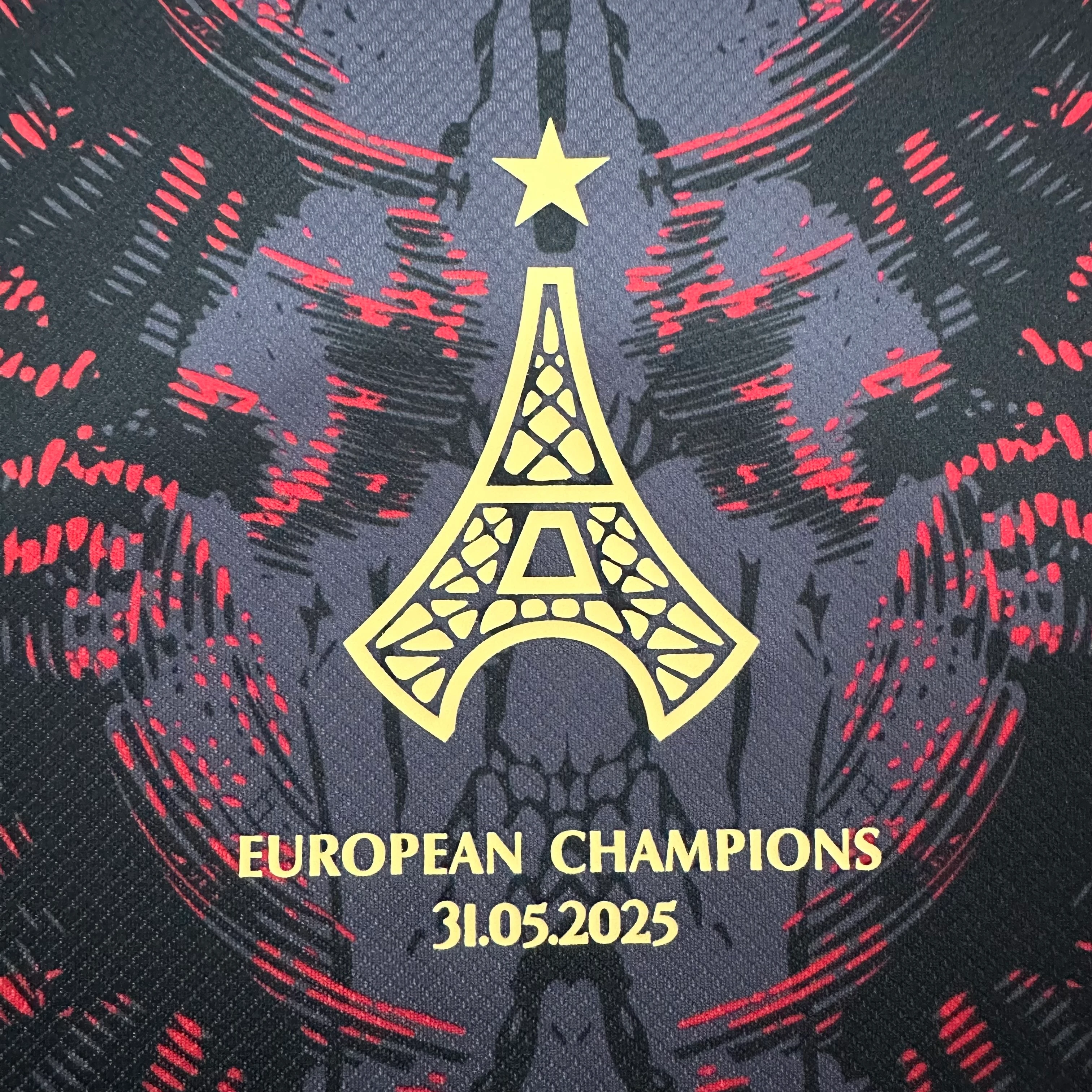 2025-26 Paris Saint-Germain Champions Special Edition Jersey view 3