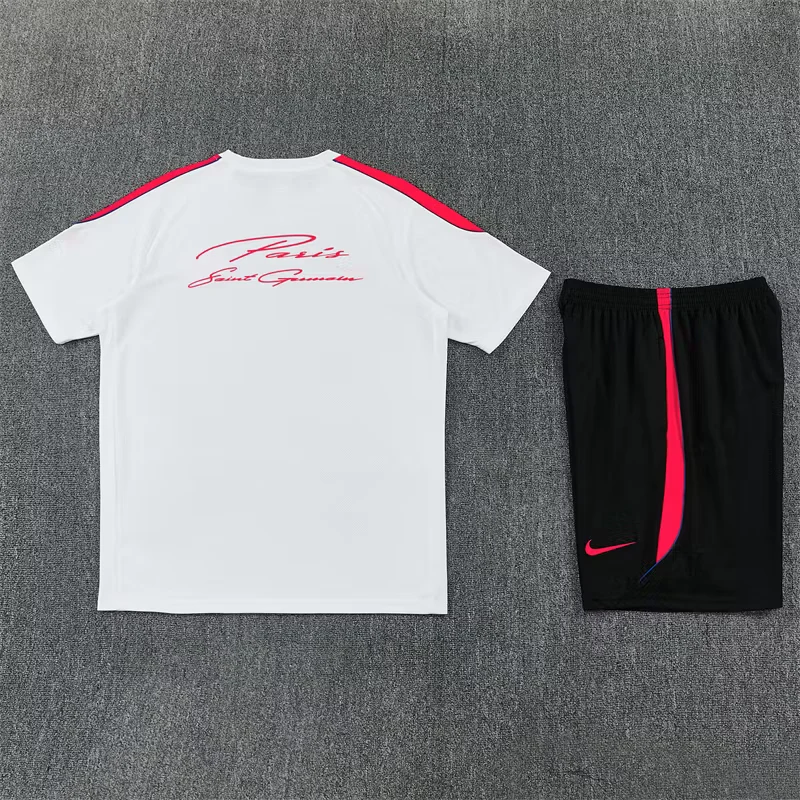 2026-27 Paris White Short-Sleeve Training Jersey view 13
