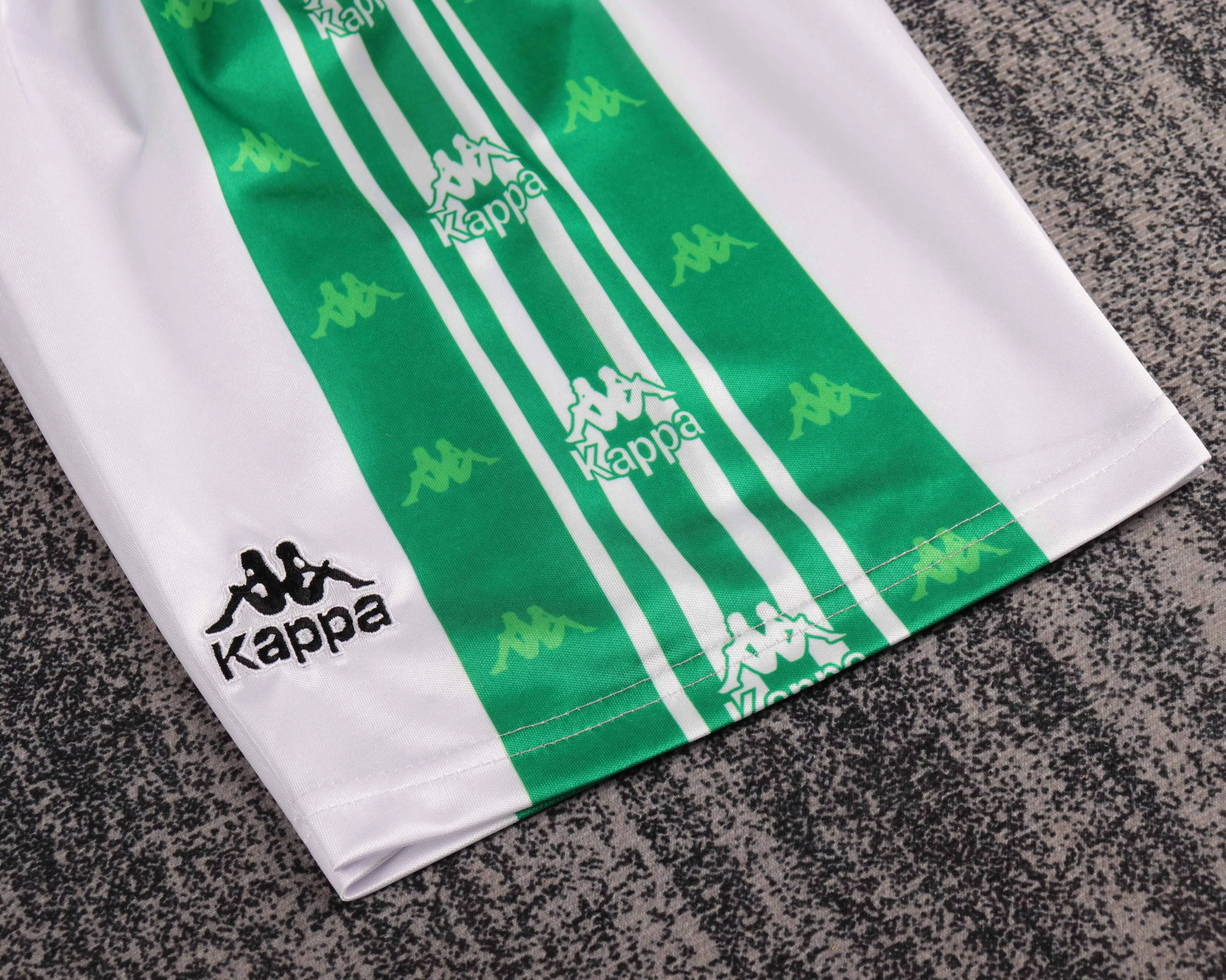 1995-97 Real Betis Home Retro Shirt - Kids view 9