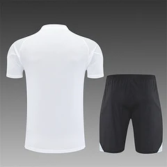 2025-26 Real Madrid White Short Sleeve Training Jersey view 2