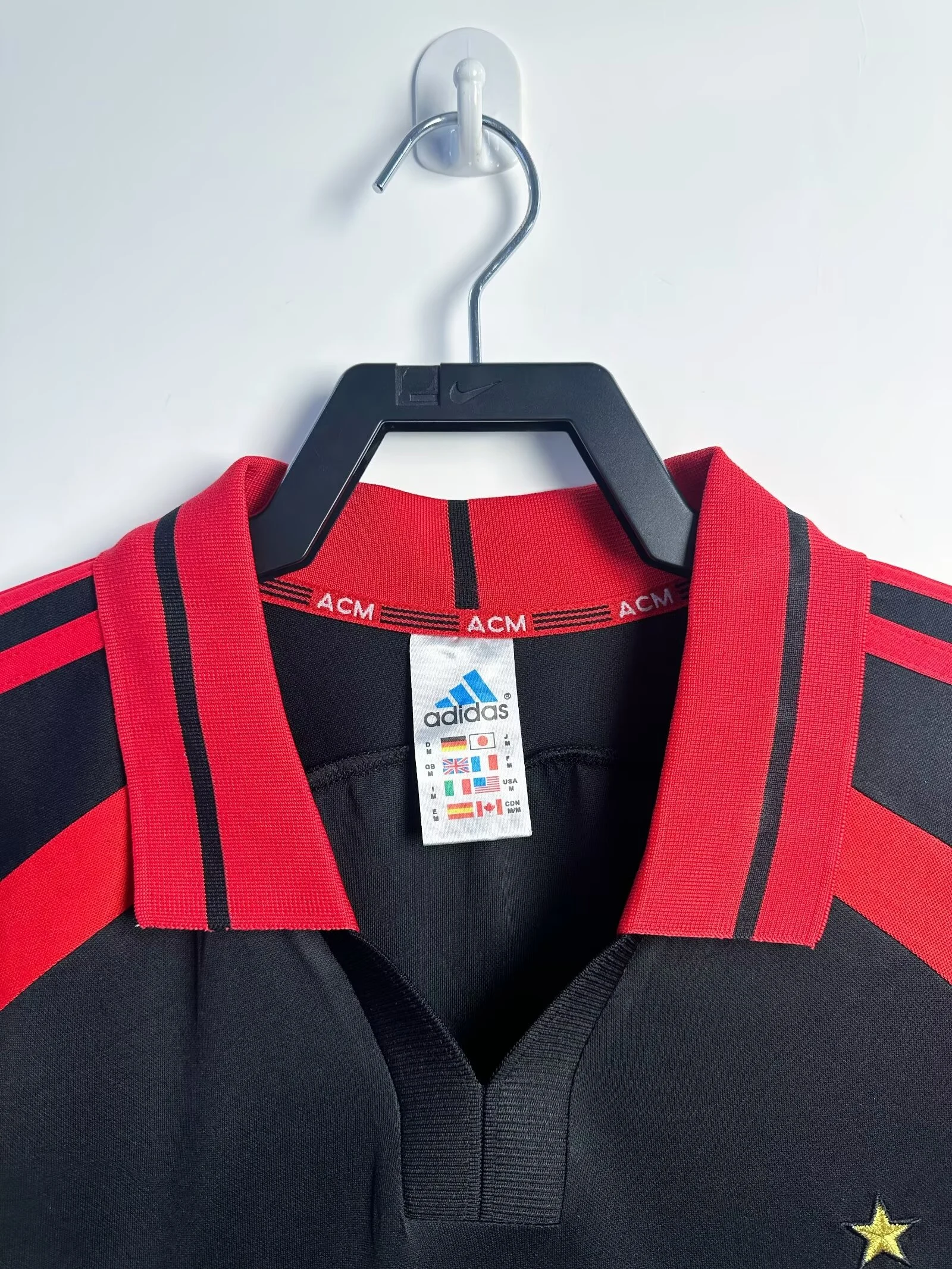 2000-01AC Second Away Retro Jersey view 7