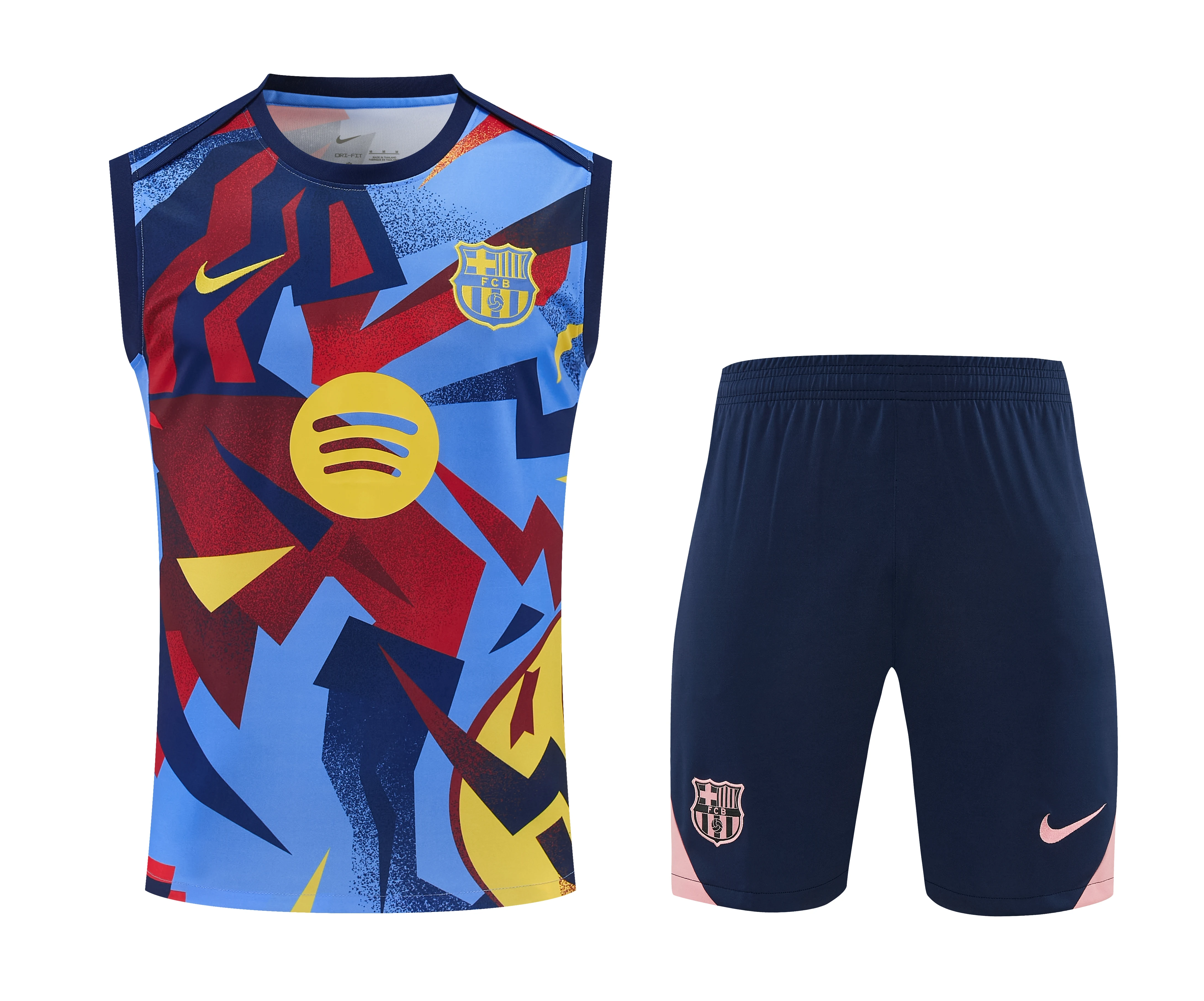 2025-26 Barcelona vest training jersey view 14