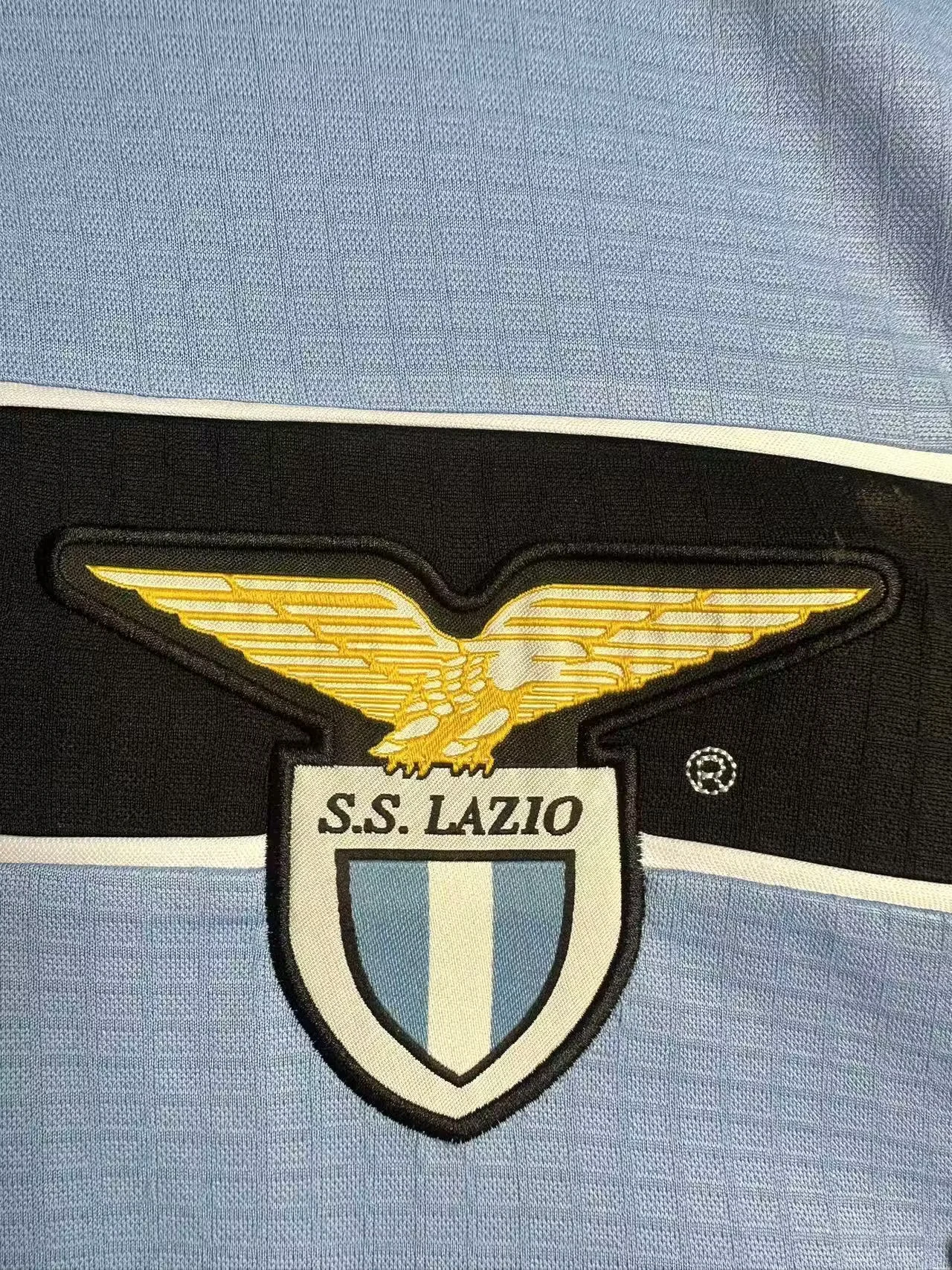 1998-99 Lazio Home Retro Long-Sleeve Jersey view 6