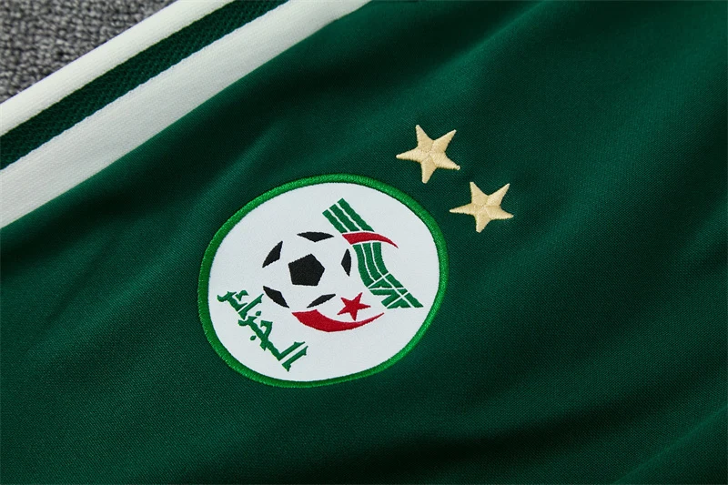 2026-27 Algeria Green Half-Zip Training Jersey view 14