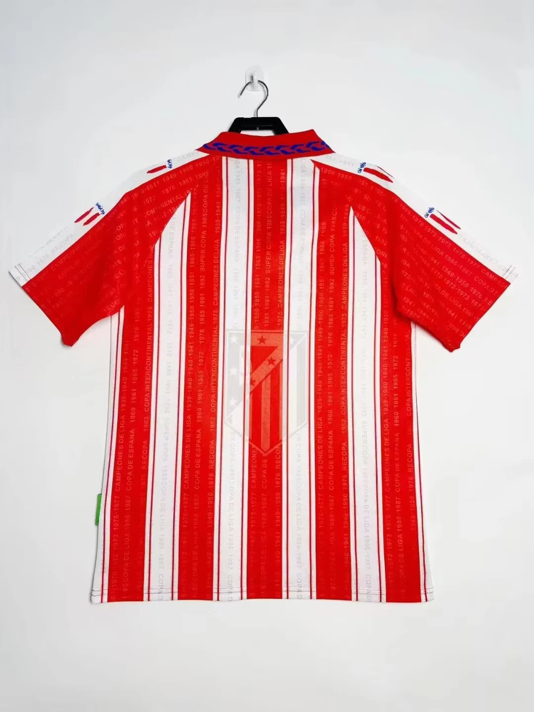 1995-96 Atletico Madrid Home Retro Jersey view 2