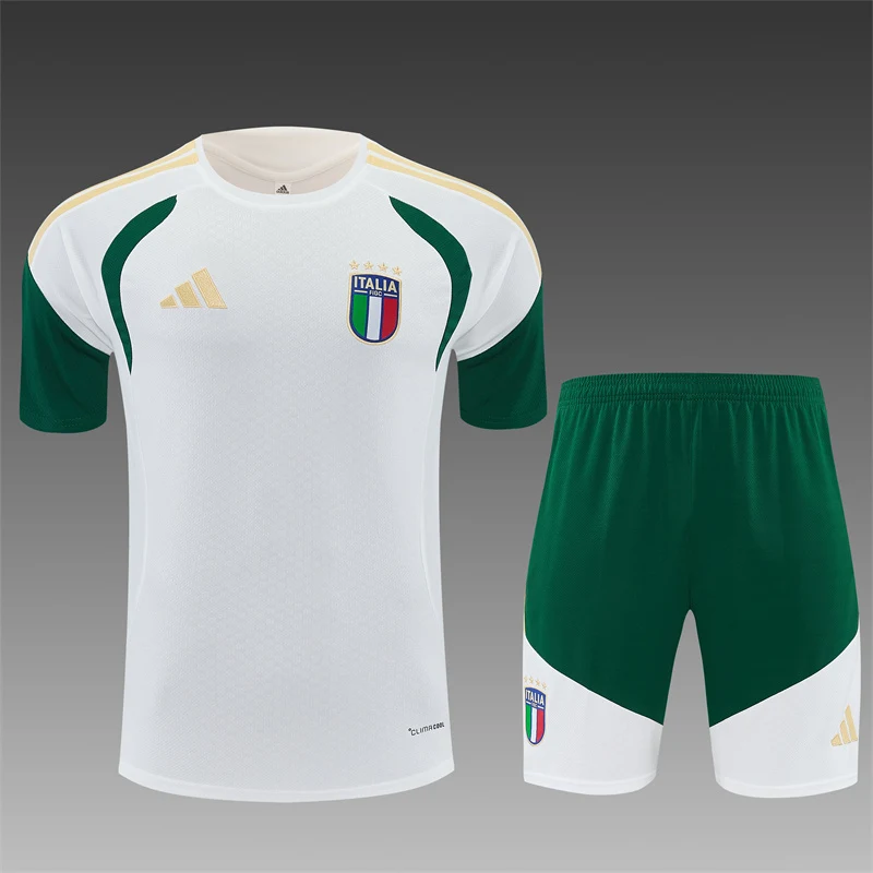 2026-27 Italy White Short-Sleeve Training Jersey view 16