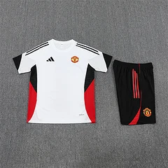 2025-26 Manchester United White Short Sleeve Training Jersey view 12