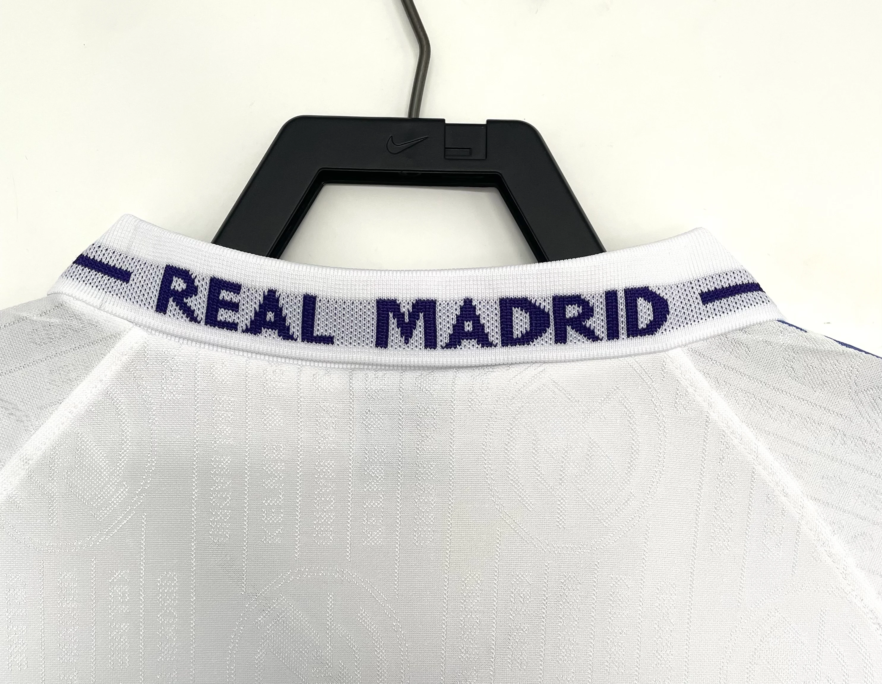 1996-97 Real Madrid Home Retro Jersey view 3