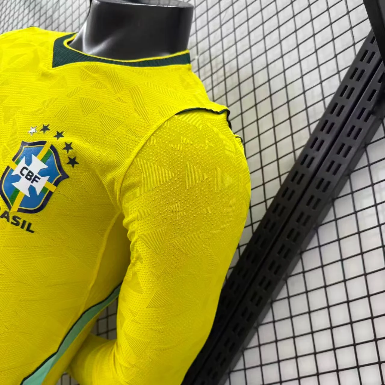 2026-27 Brazil Home Long-Sleeve Jersey - Player Version view 11