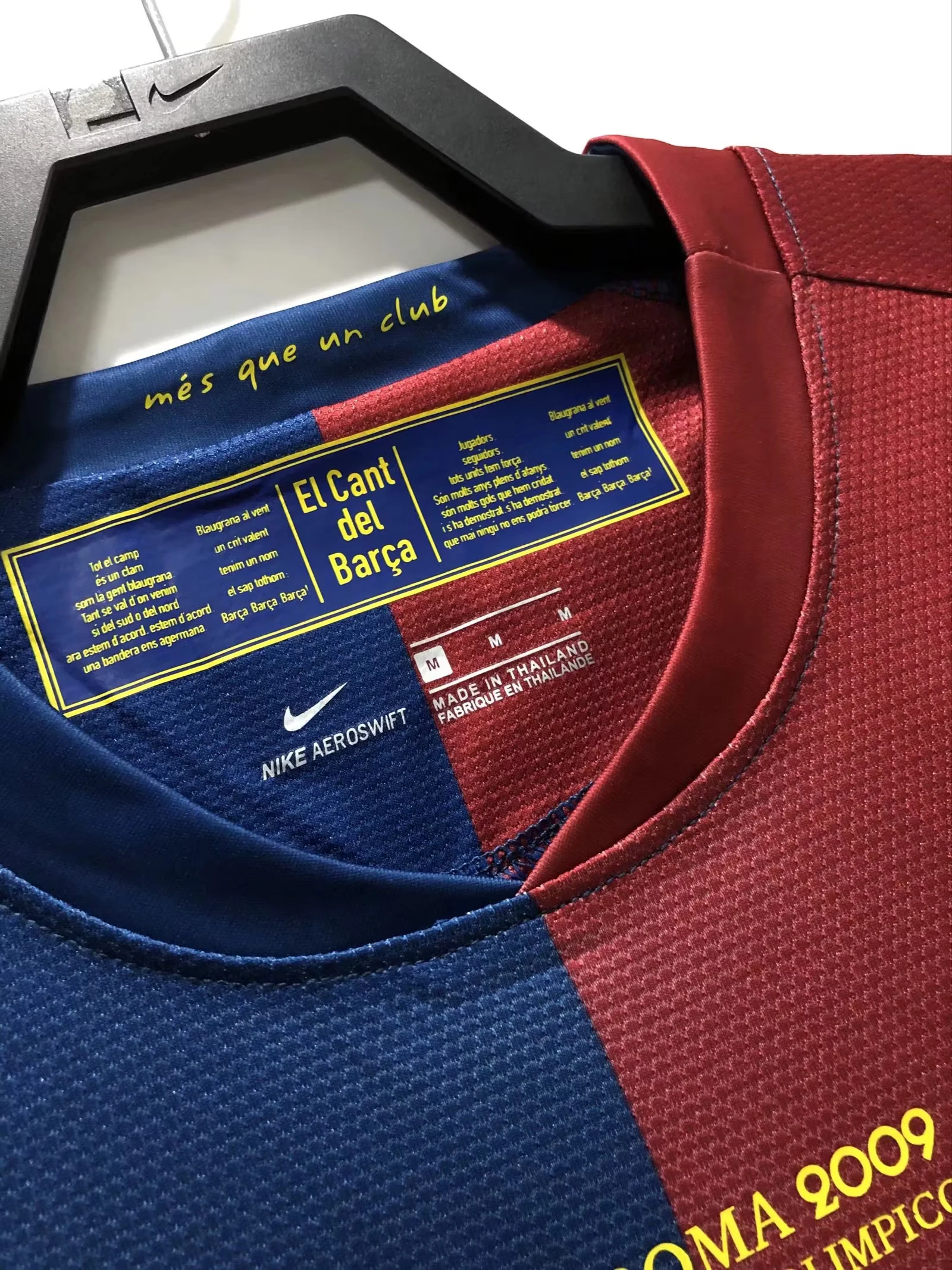 2008-09 Barcelona Home Retro Jersey - Champions League Edition view 8