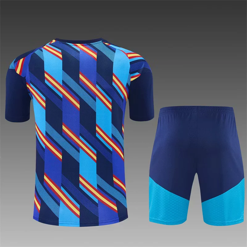 2026-27 Spain Royal Blue Short-Sleeve Training Jersey view 2