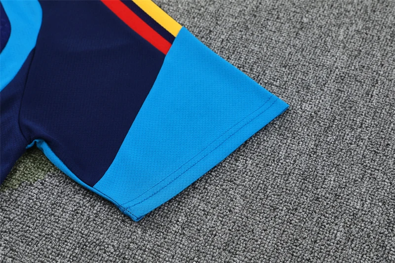 2026-27 Spain Royal Blue Short-Sleeve Training Jersey view 8