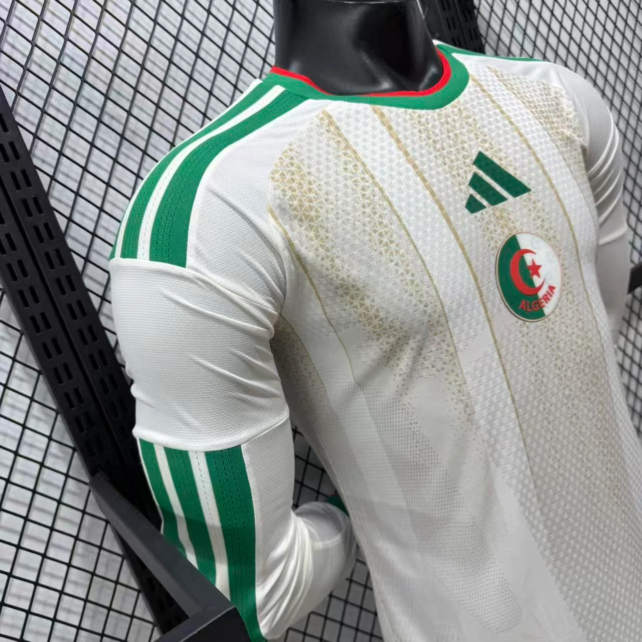 2026-27 Algeria Home Long-Sleeve Jersey - Player Version view 5