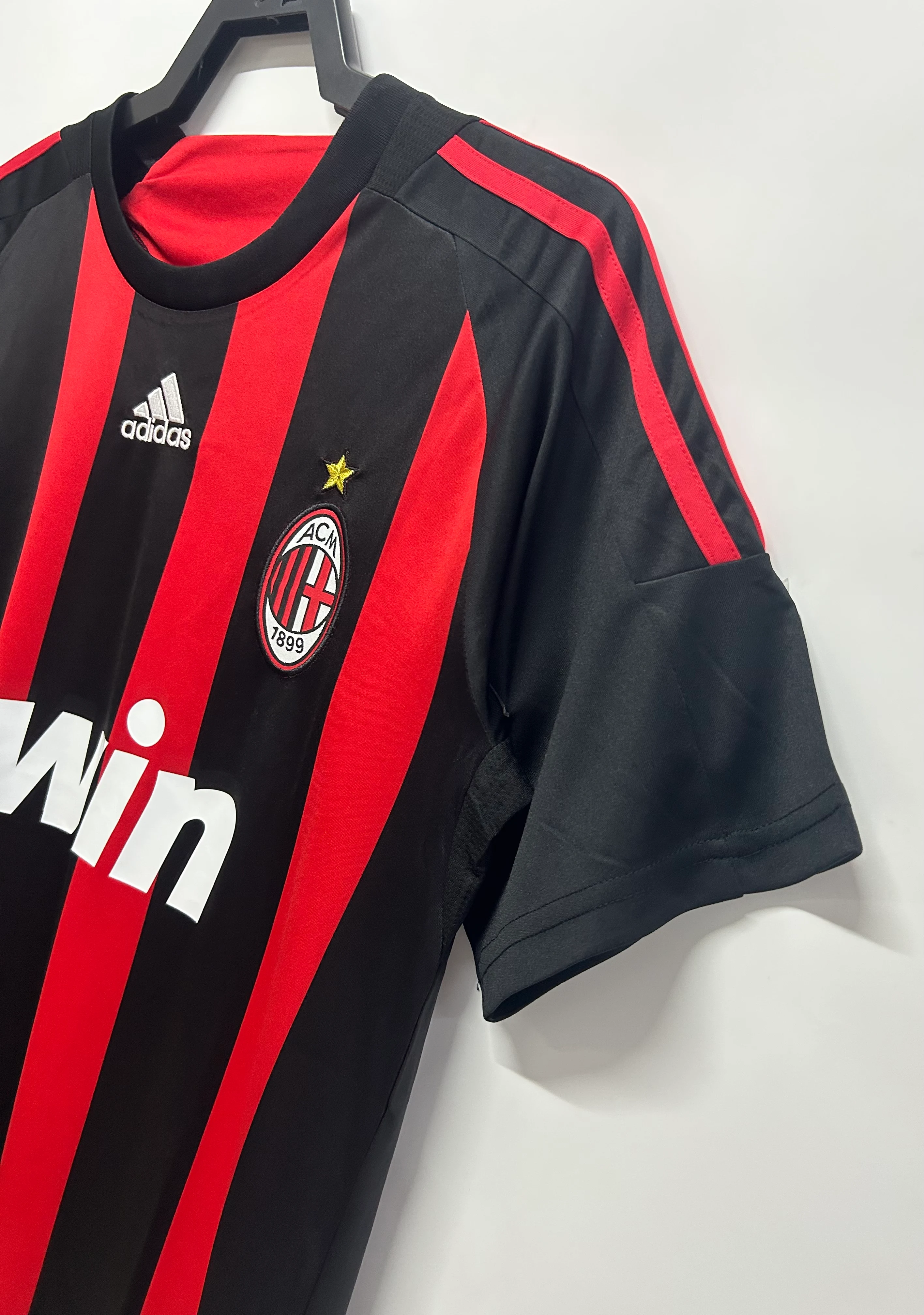 2008-09 AC Home Retro Jersey view 5