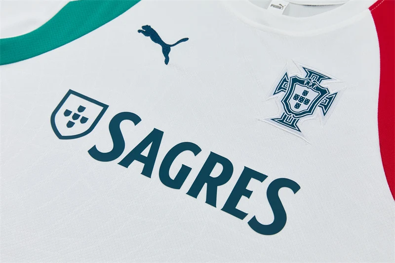 Portugal 2026-27 White Short-Sleeve Training Jersey view 4