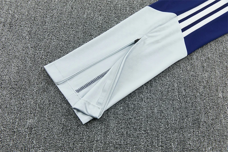 2026-27 Real Madrid White Half-Zip Training Jersey view 4
