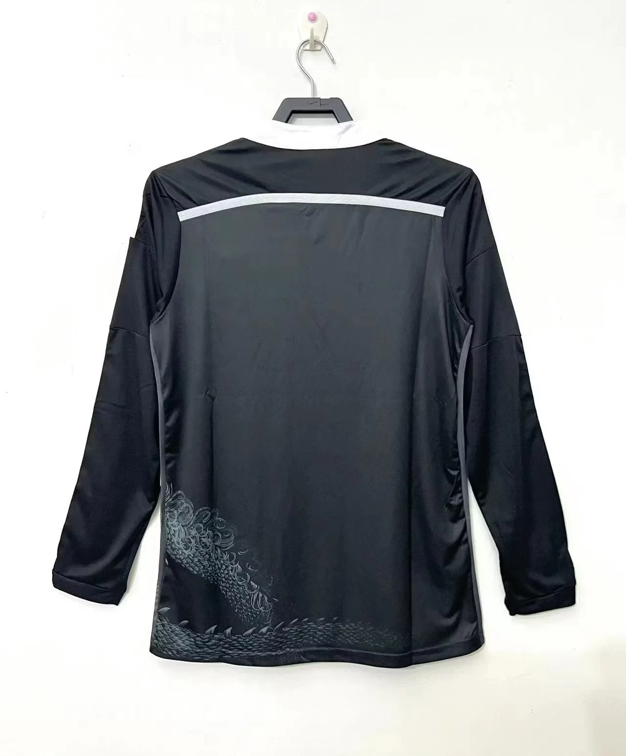 2014-15 Real Madrid Second Away Long Sleeve Retro Jersey view 2