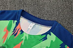2025-26 Brazil Teal Short Sleeve Training Jersey view 15