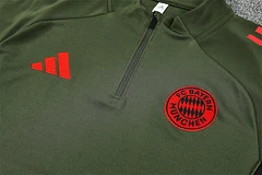 2025-26 Bayern Munich Green Half-Pull Training Jersey view 14