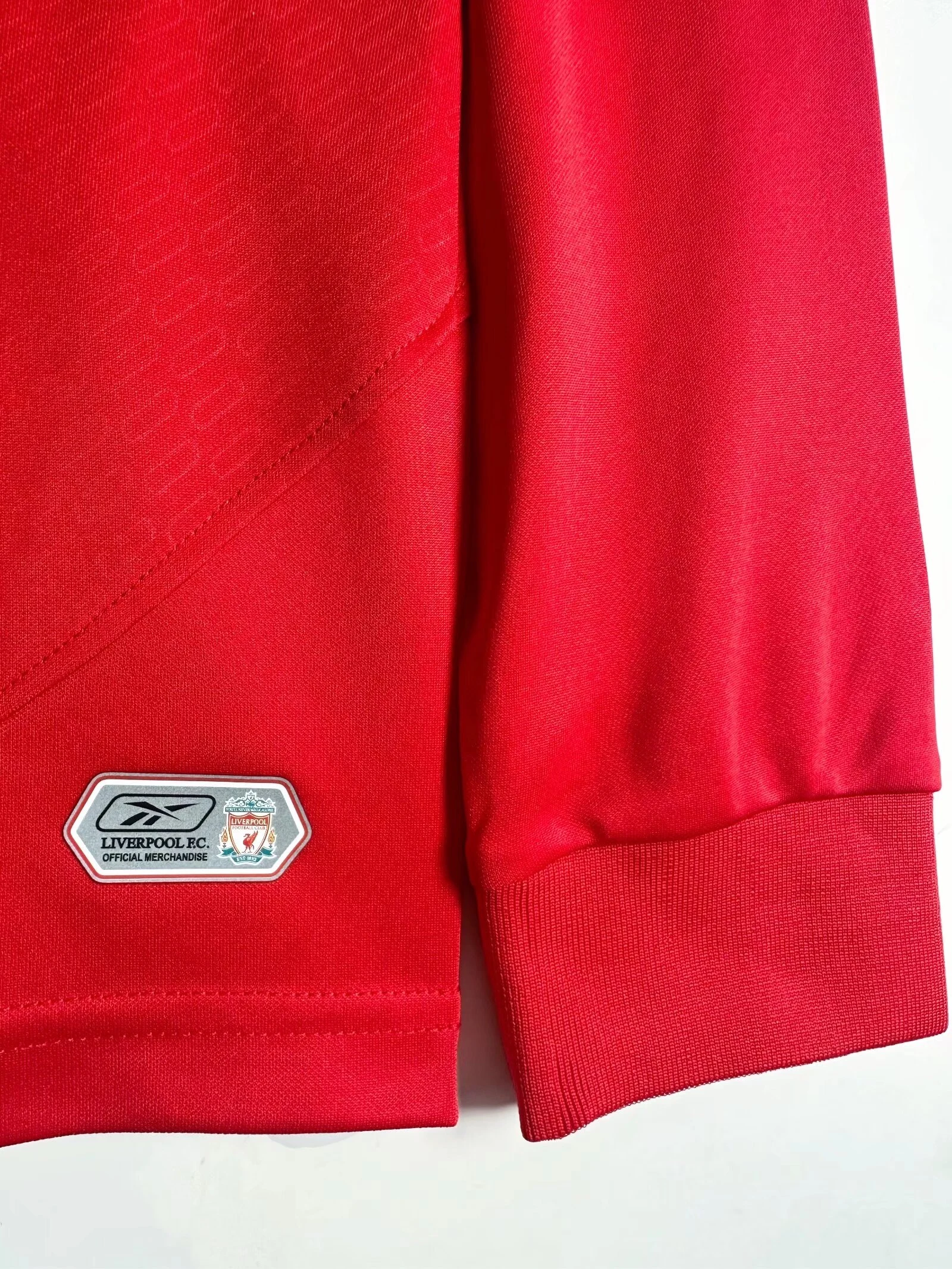 2004-05 Liverpool FC Home Long Sleeve Retro Shirt view 8