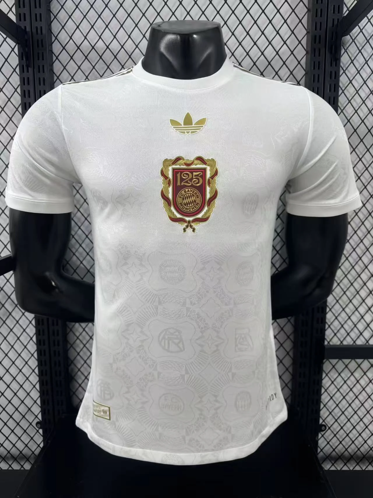 2025-26 Bayern Munich 125th Anniversary White Jersey – Player Version
