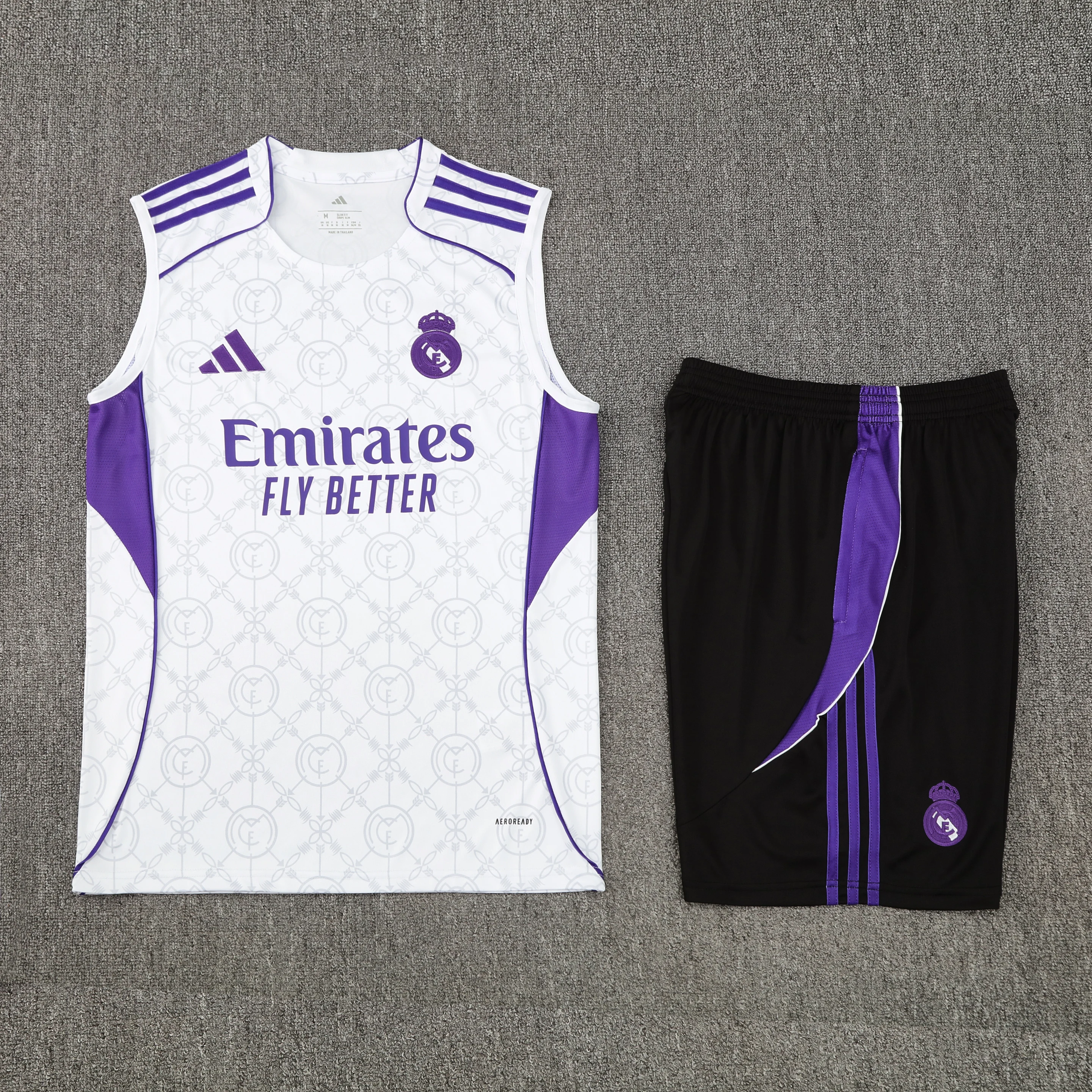 2025-26 Real Madrid Training Vest Jersey view 18