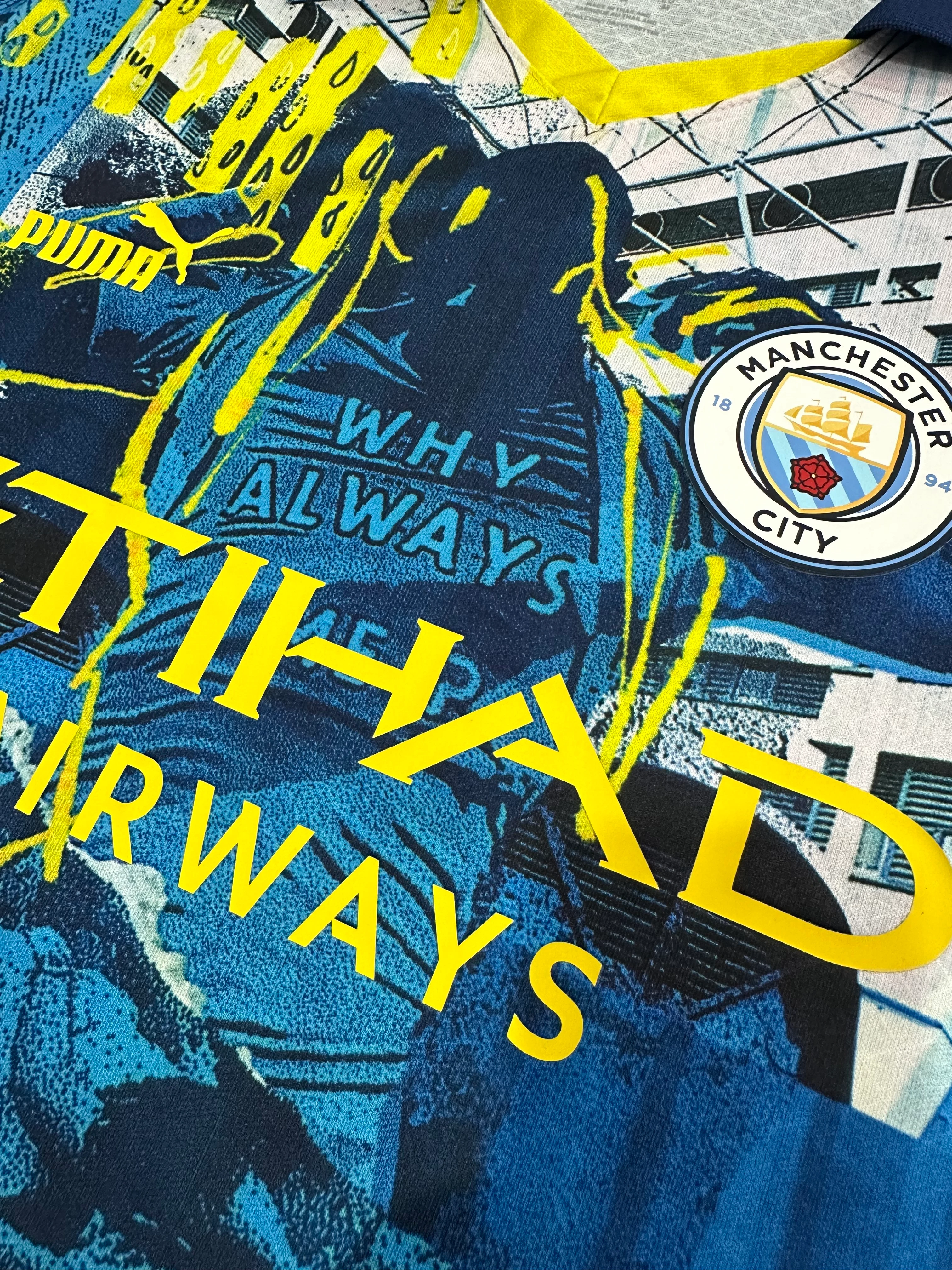 2025-26 Manchester City Special Edition Jersey - Player Version view 3