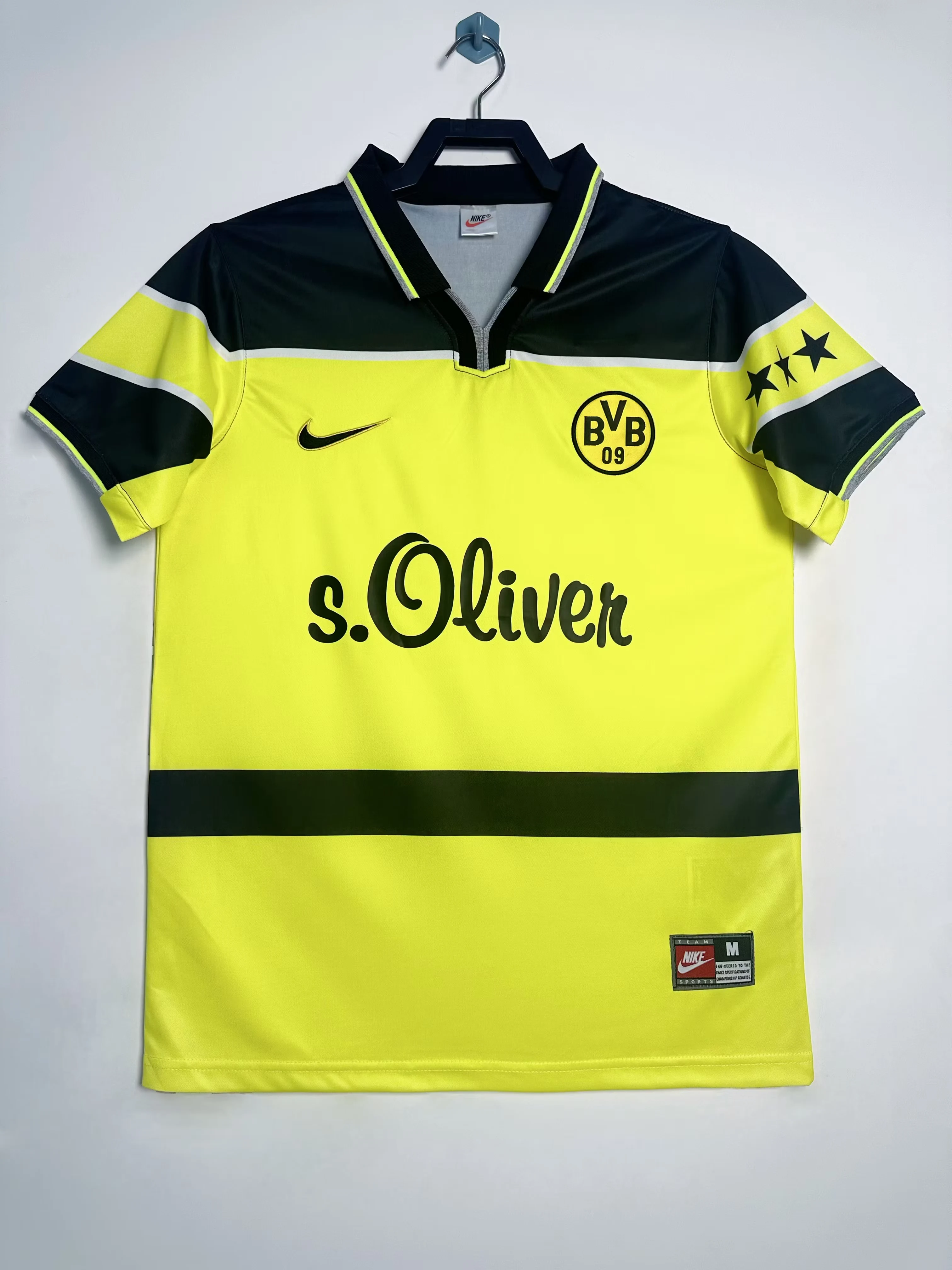 1997-98 Borussia Dortmund home retro jersey