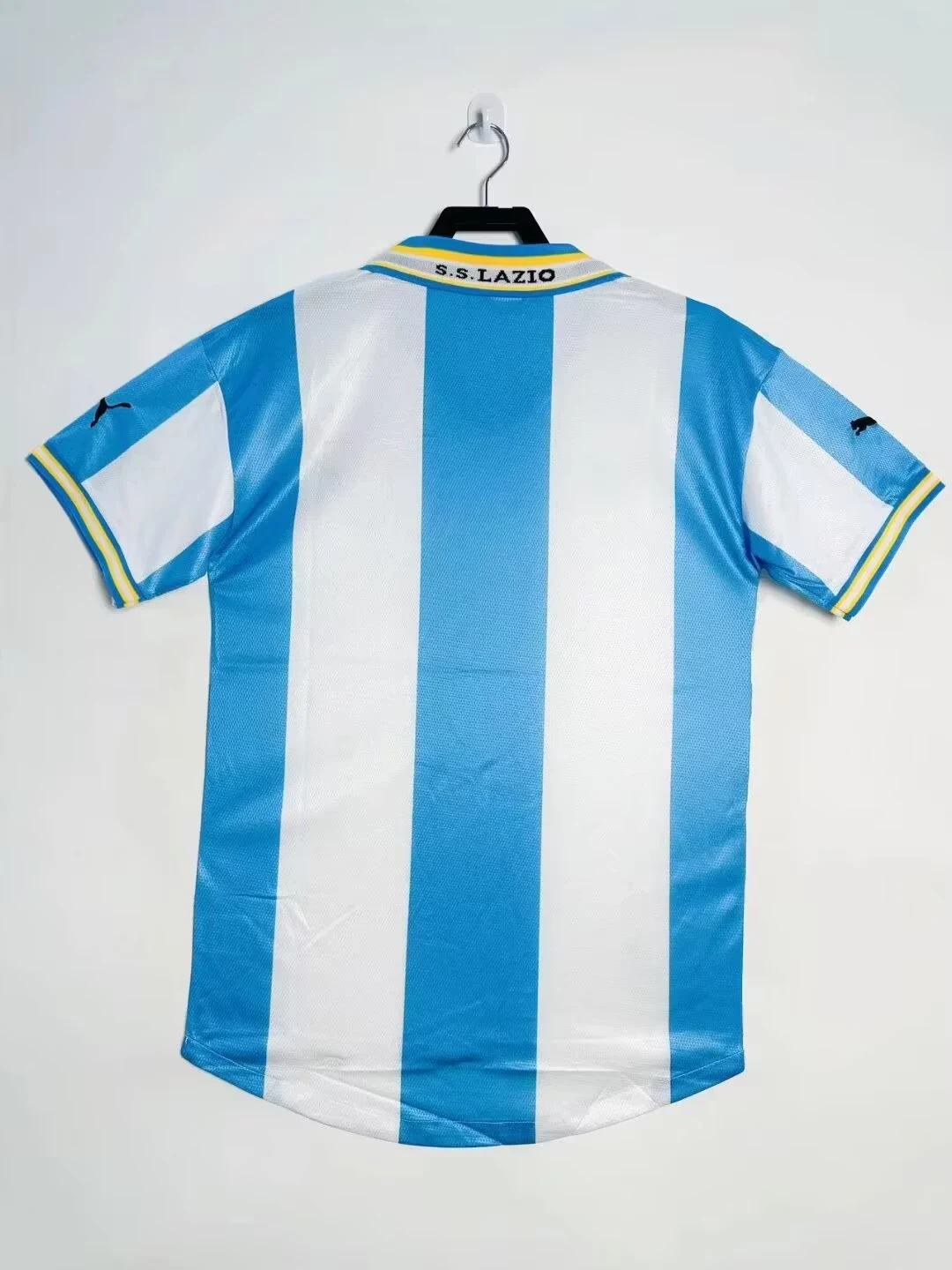1999-00 Lazio home blue and white retro jersey view 2