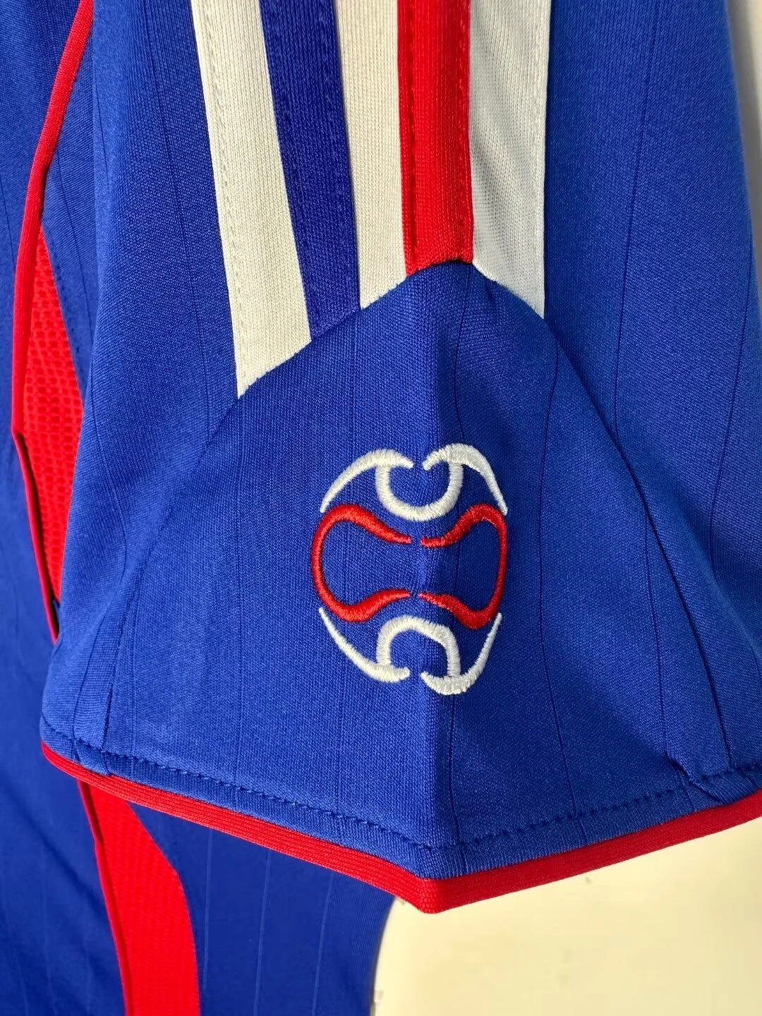 2006 France Home Retro Jersey view 4