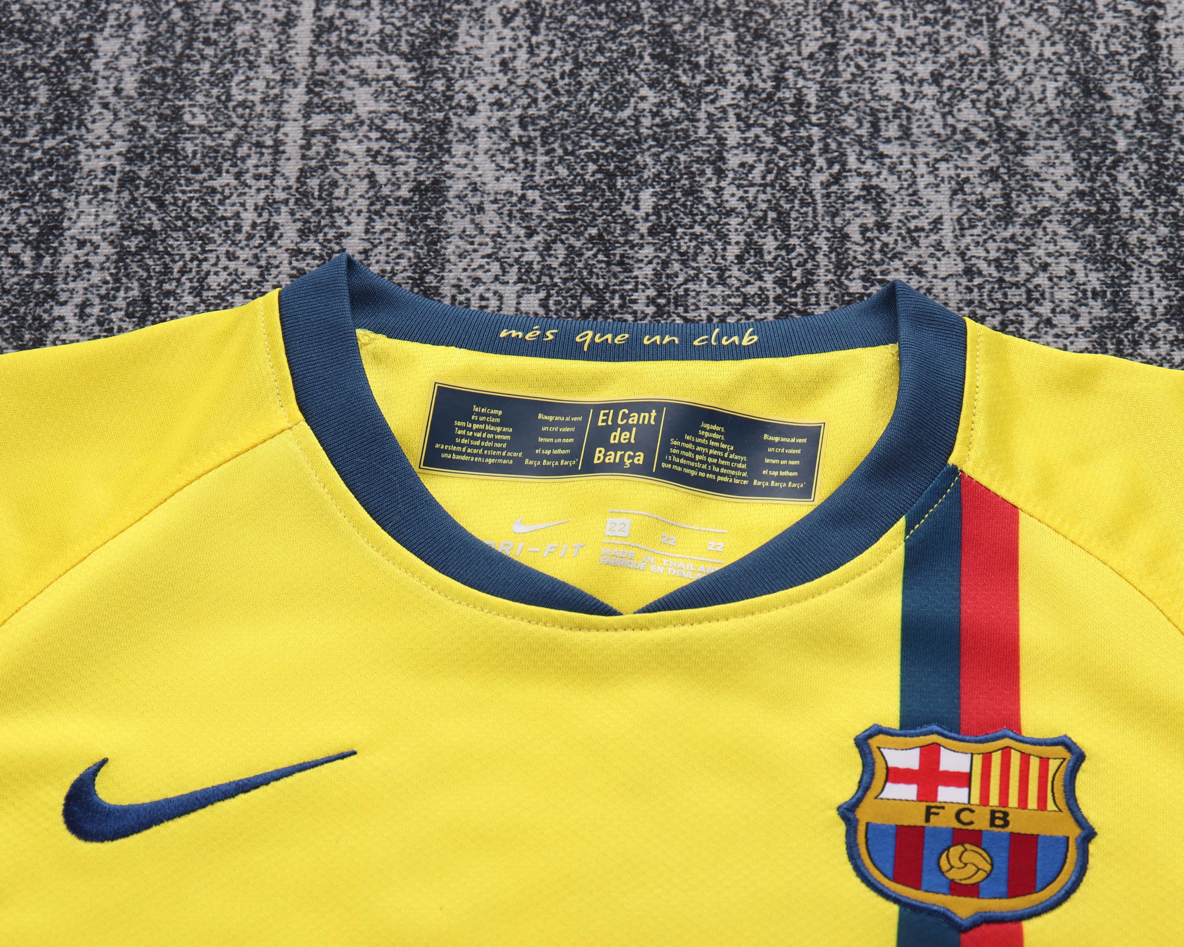 2008-09 Barcelona Away Retro Shirt - Kids Sizes view 11