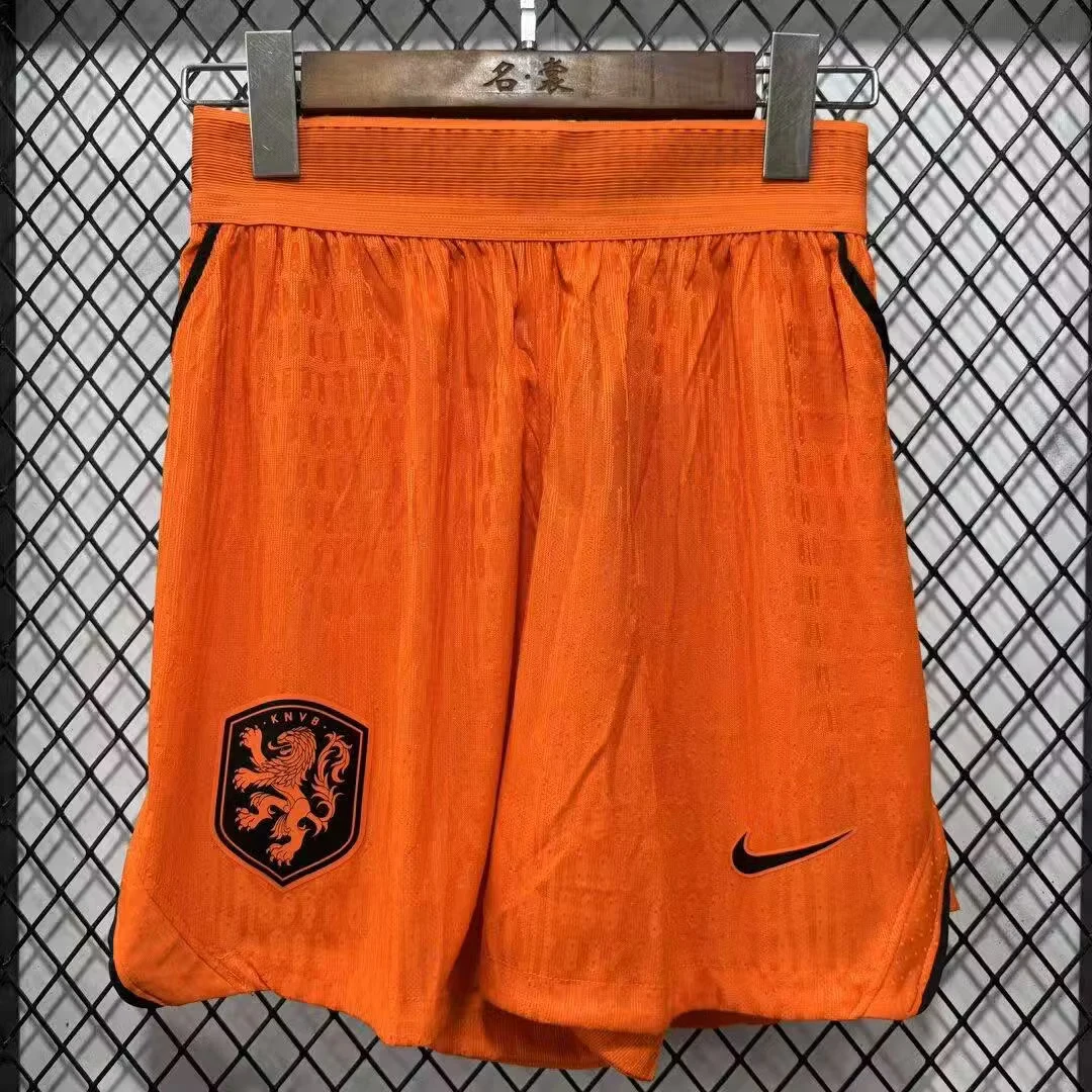 2026-27 Netherlands Home Shorts – Player Version