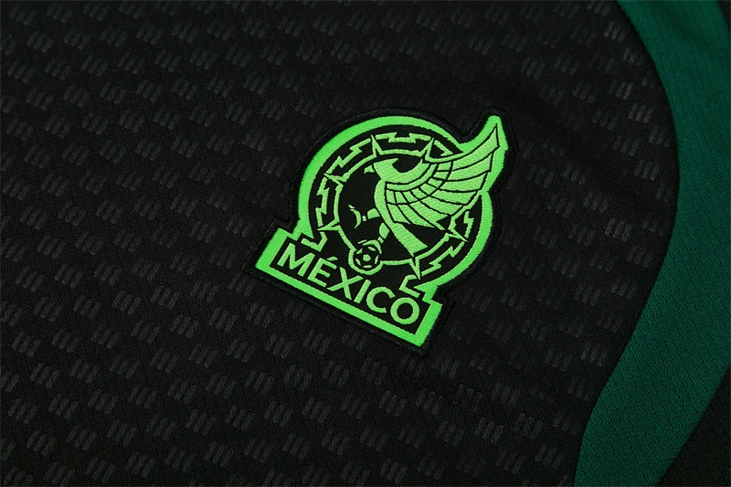 2026-27 Mexico Black Short-Sleeve Training Jersey view 4