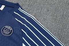 2025-26 Paris Royal Blue [Champions League Edition] Half-Drawn Training Jersey view 11
