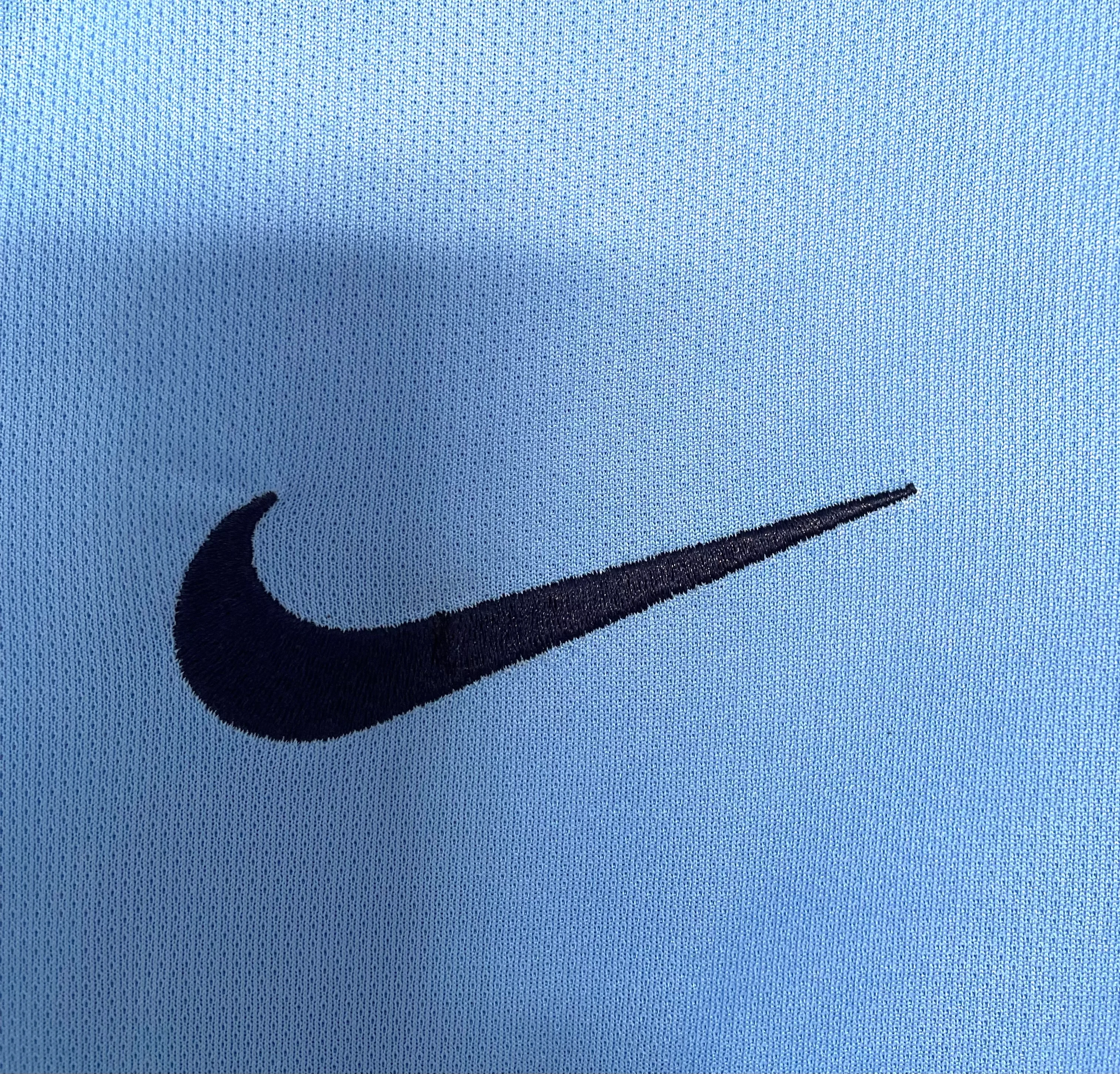 2015-16 Manchester City Retro Home Jersey view 5