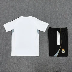 2025-26 Real Madrid White Short Sleeve Training Jersey view 14