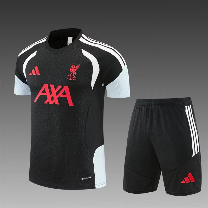 2026-27 Liverpool Black Short-Sleeve Training Jersey