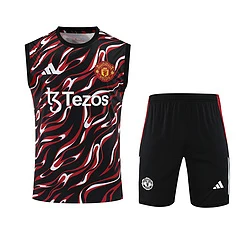 2025-26 Manchester United training vest jersey view 9