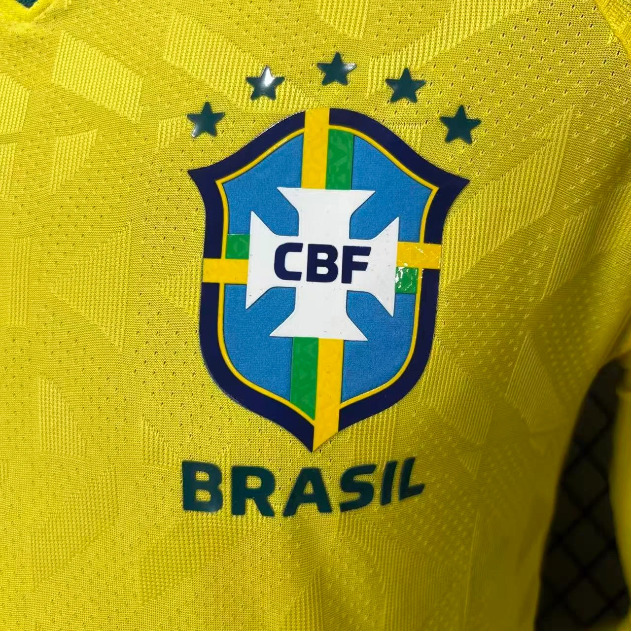 2026-27 Brazil Home Long-Sleeve Jersey - Player Version view 5