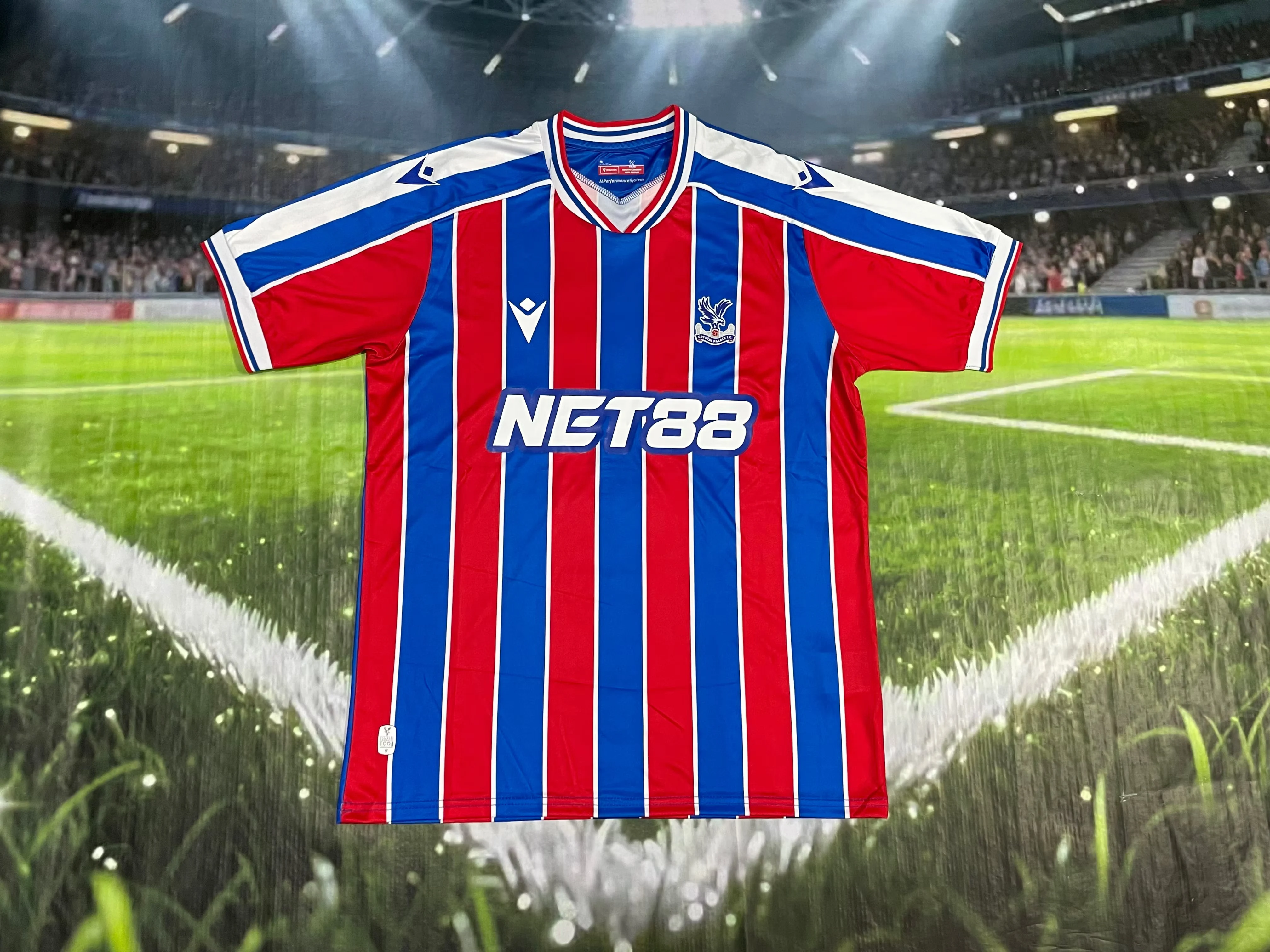 2025-26 Crystal Palace Home Jersey - Fan Edition