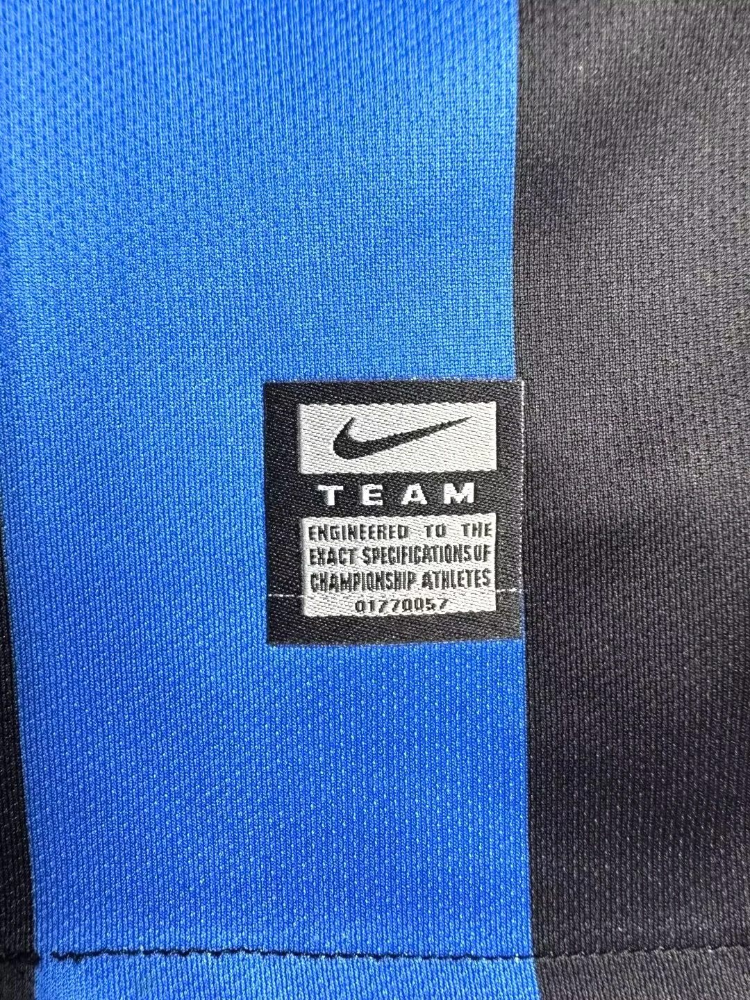2010 Inter Milan Home Long Sleeve Retro Jersey view 6