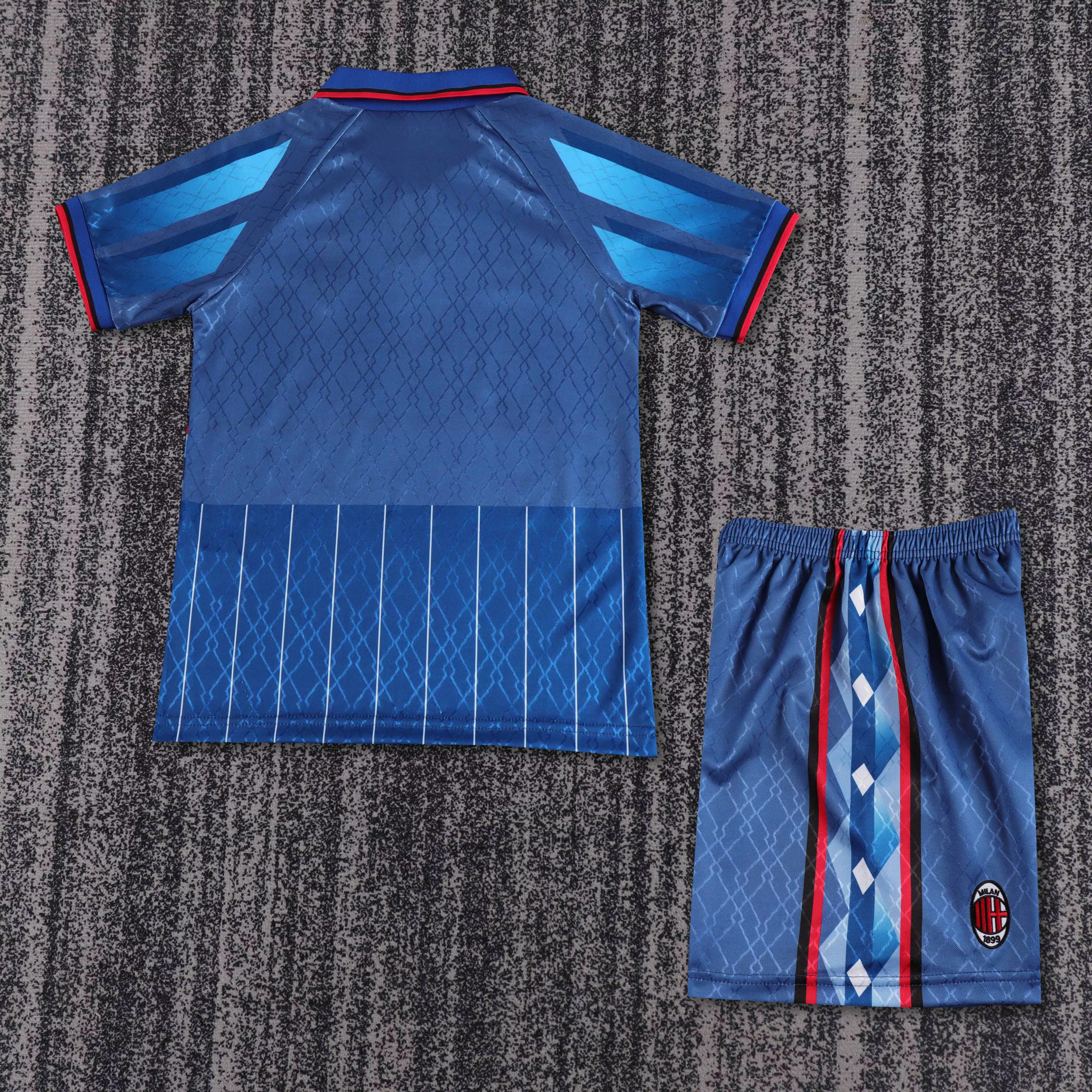 1995-96 AC Away Retro Shirt - Kids Sizes view 2