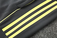 2025-26 Real Madrid dark grey short-sleeved training jersey view 12