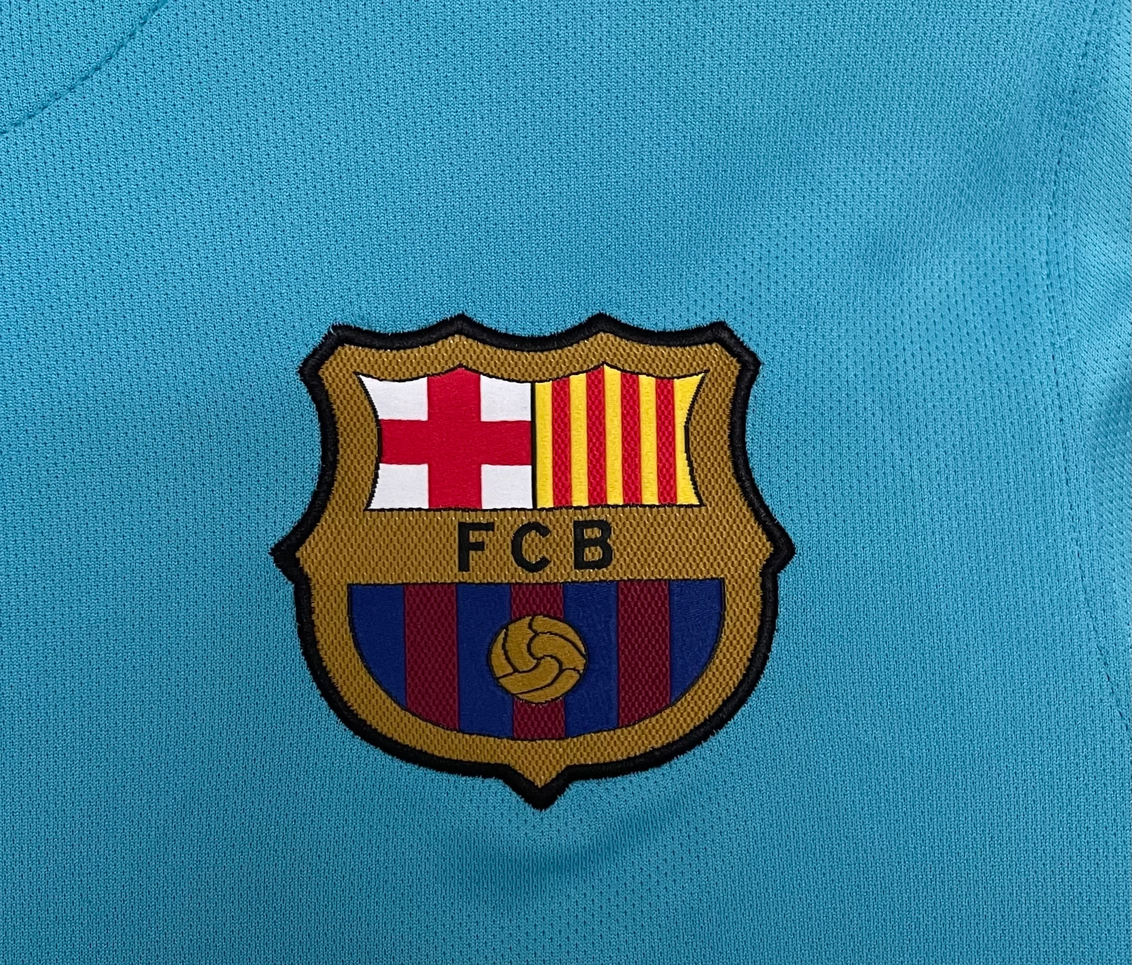 2015-16 Barcelona Second Away Retro Jersey view 4