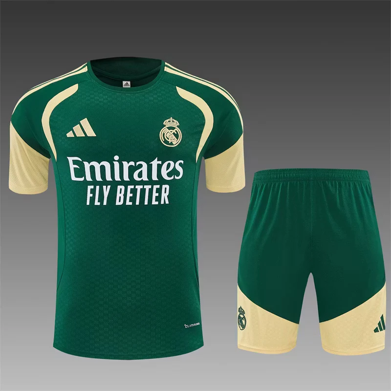2026-27 Real Madrid Green Short-Sleeve Training Jersey view 16