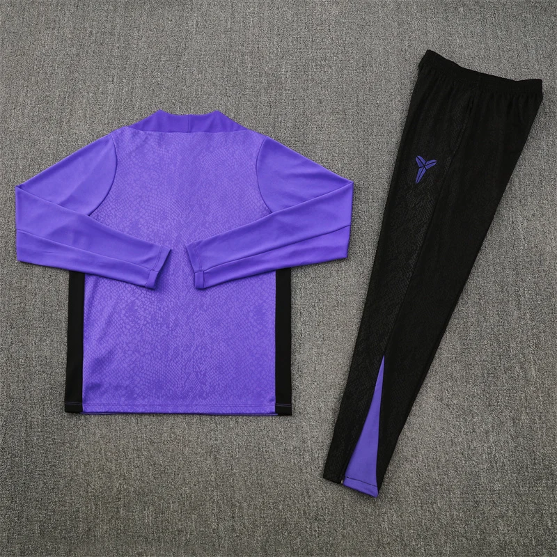 2025-26 Barcelona Purple Half-Zip Training Jersey view 17