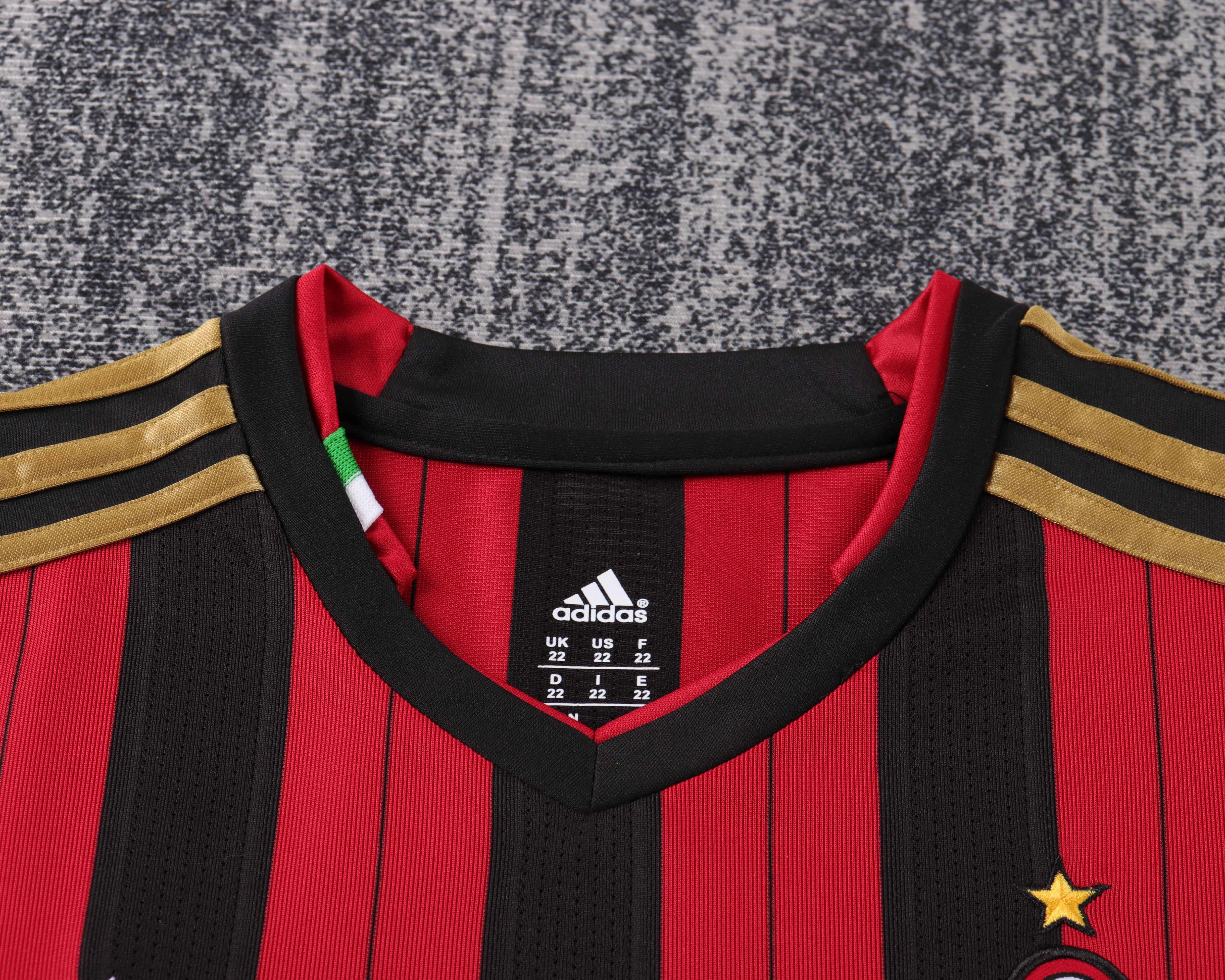 2013-14 AC Home Retro Shirt - Kids Sizes view 13